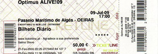 Live Metallica || 7/9/2009 - Optimus Alive 09, Lisbon, PRT 