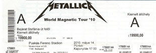 Live Metallica || 5/14/2010 - Puskas Ferenc Stadium, Budapest, HUN 