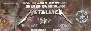 Live Metallica || 6/24/2010 - Sonisphere - Terra Vibe Park, Athens, GRC 